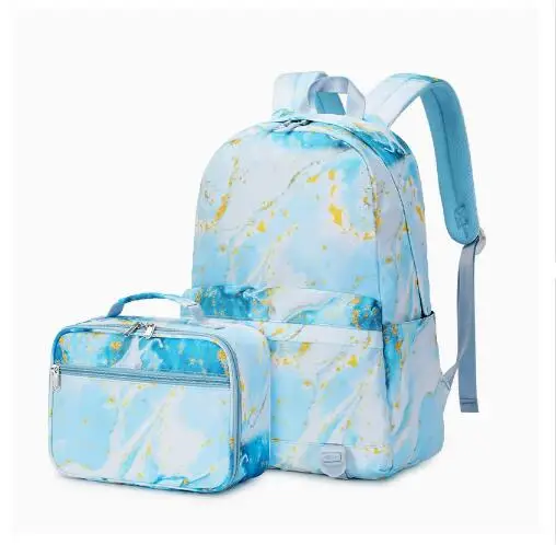 2025  Women Backpack Schoolbag For Girls with Lunch Bag pen bag Lightweight School Backpack Middle School Backpack for Girls