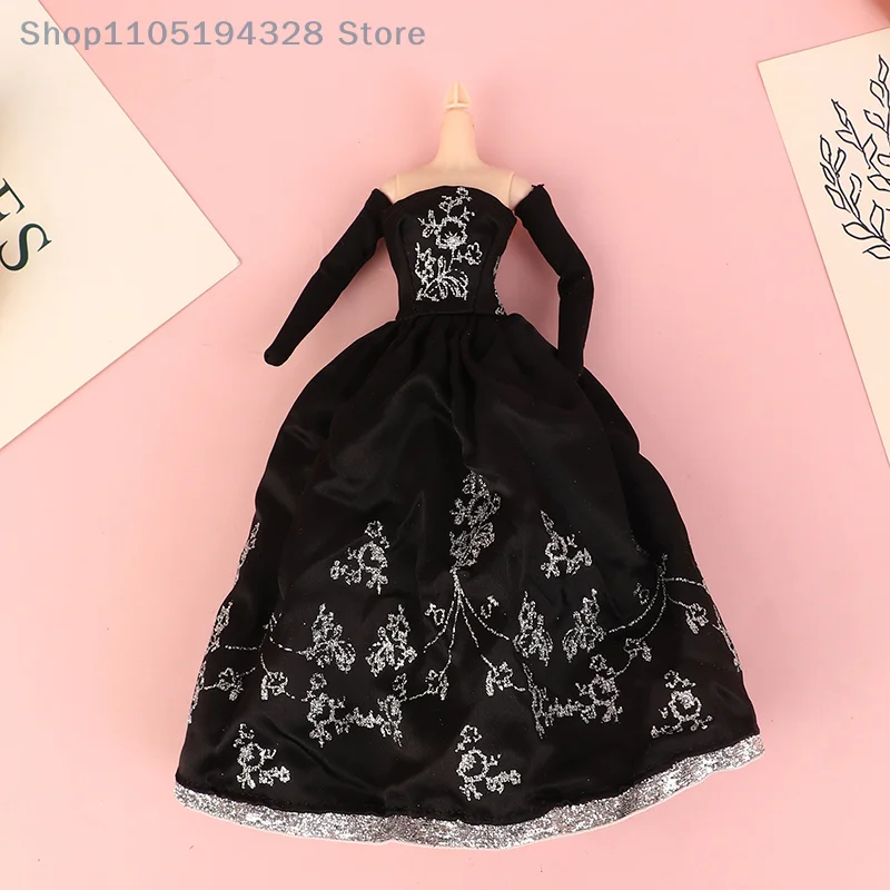 Doll Clothes Princess Dress Banquet Party Beautiful Dress Embroidery Tulle Dress For 11inch Doll