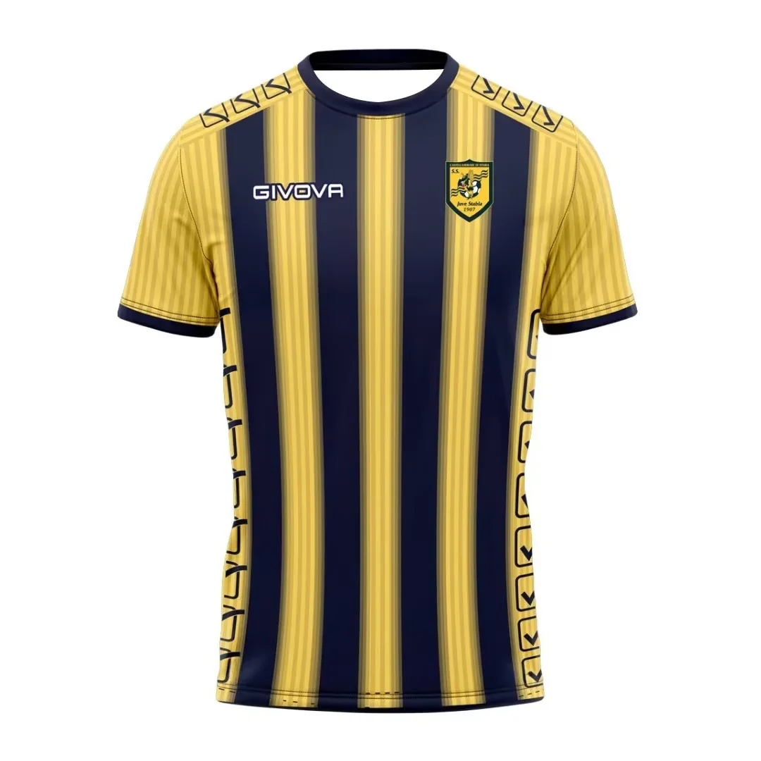 Nashville SC 2025/26 Home Soccer Jersey MLS Men's Football Shirt Fan Version Yellow Navy Blue Breathable Kit