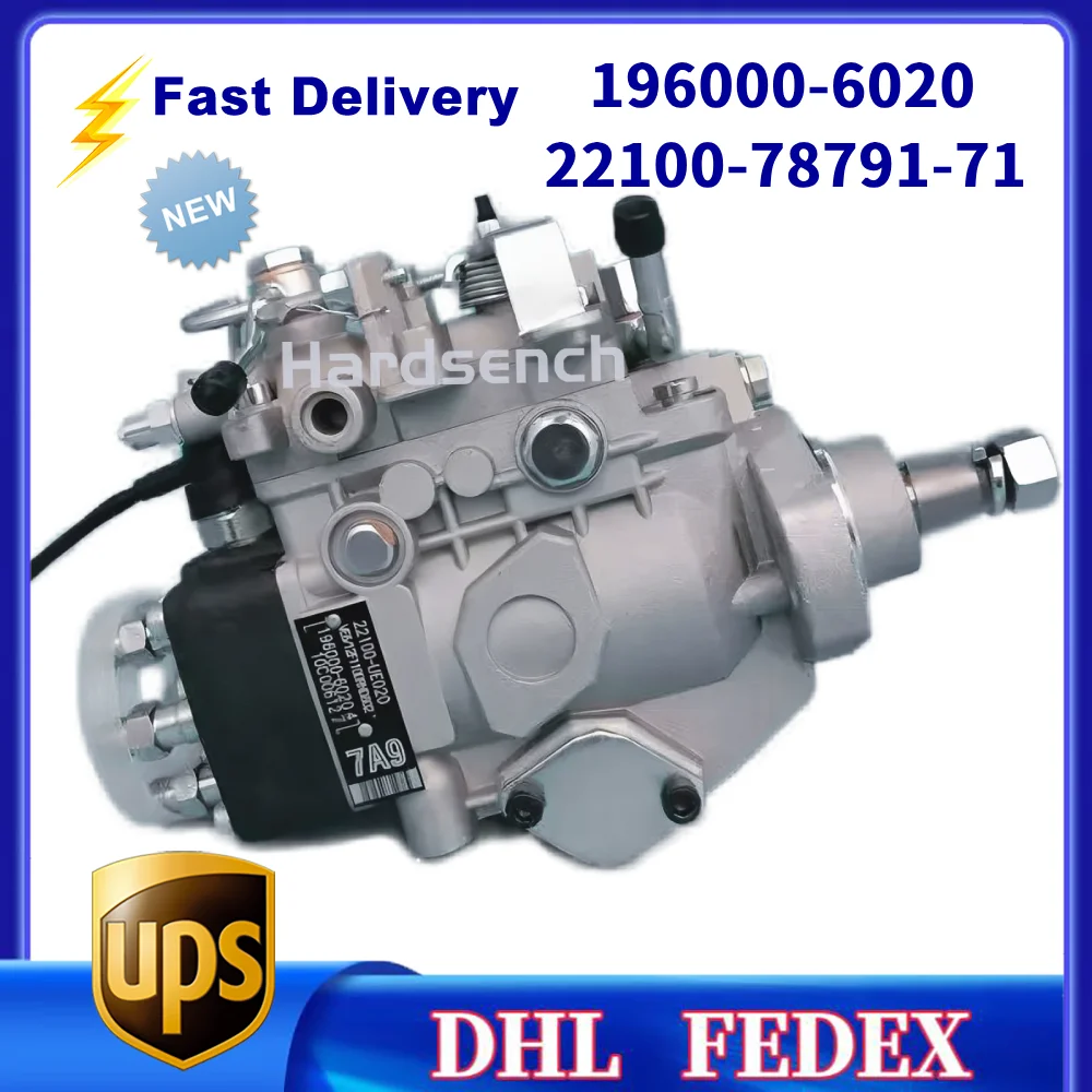 

196000-6020 22100-78791-71 Diesel Fuel pump VE6／12F1100RND602 for TOYOTA
