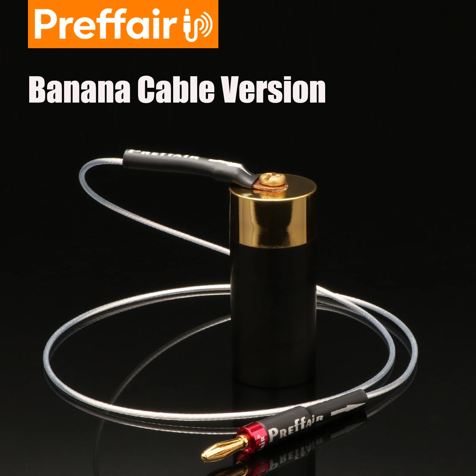 HiFi Audio Cable Ground Loop Noise Isolator GND Electron Black Hole Eliminate Static Electricity Power Purifier Electronic equip