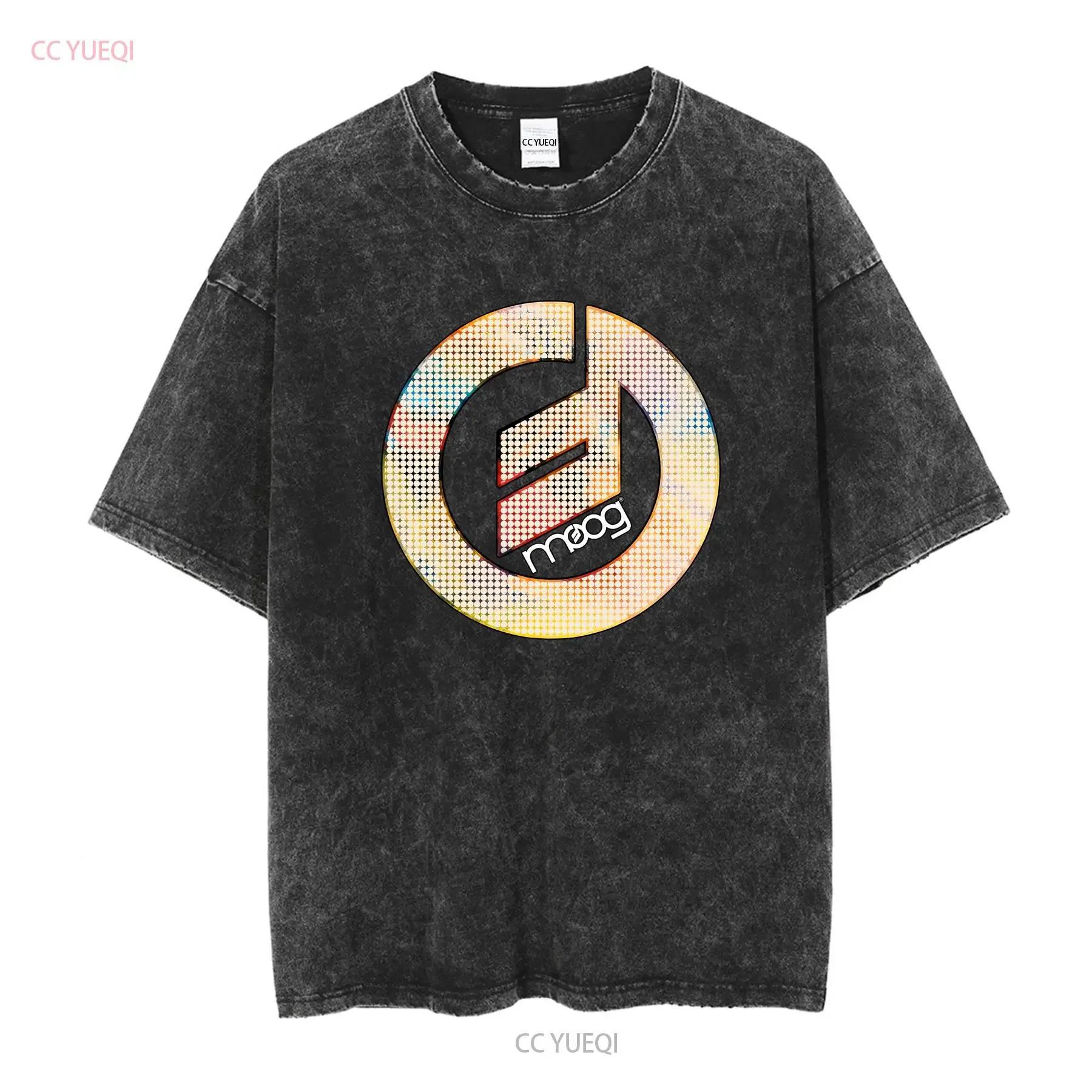 Moog Music Synthesizer Audio Logo Men's T Shirt Funny American Size S to 5XL vintage Washed Comfortable Top For Everyday Wear