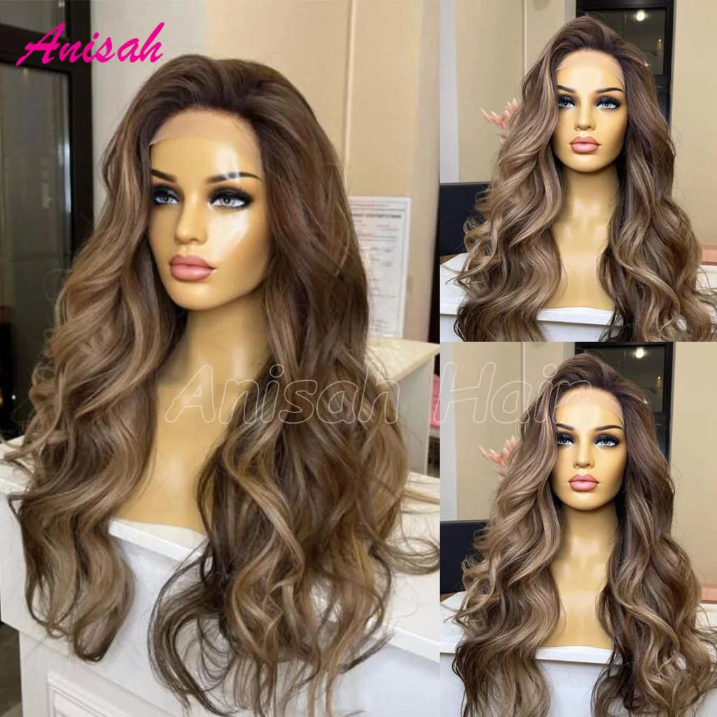 

13x4 Ash Blonde Lace Front Human Hair Wigs Brazilian Vrigin Highlight Wig Human Hair Wigs 13x6 Transparent HD Lace Frontal Wig