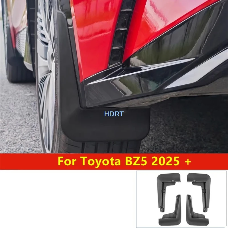 For Toyota BZ5‌ 2025 + Front Rear Wheel Mudguard Splash Plate Car Styling Mud Flap Fender Cover Protector Decoration Accessories