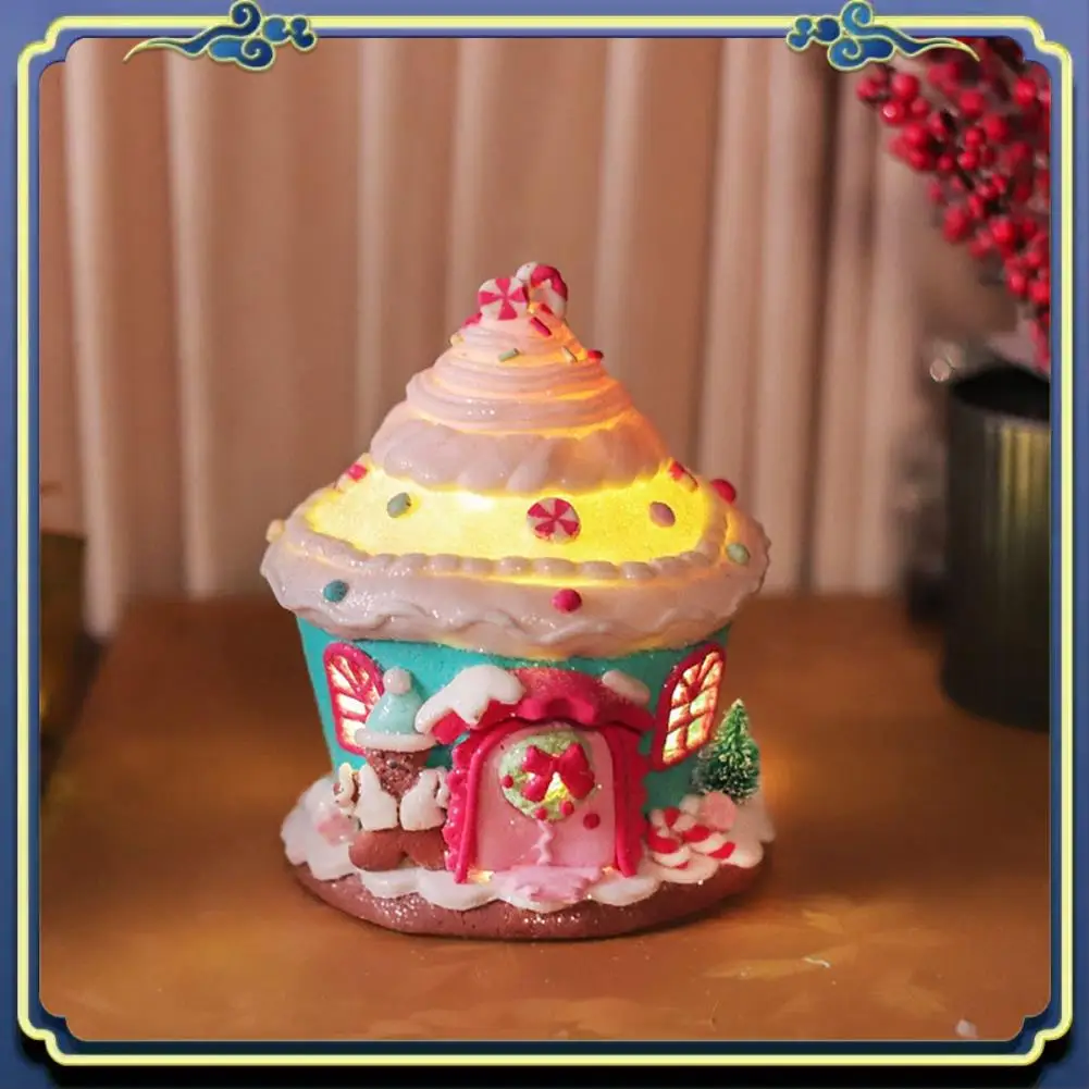 Latest LED Christmas House Light Decorations Christmas House Tabletop Holiday Decorations LED Christmas Decorations A