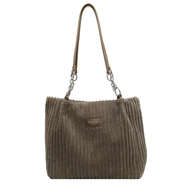 Bolso de hombro de PANA con cremallera, bandolera de gran capacidad, Popular, Otoño e Invierno