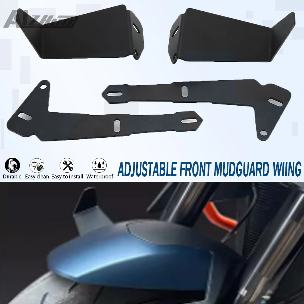 2023-2022 For 1290 Super Duke R 2018-2021 2020 2019 Adjustable Front Mudguard Side Downforce Spoilers Wings 1290 SuperDuke R