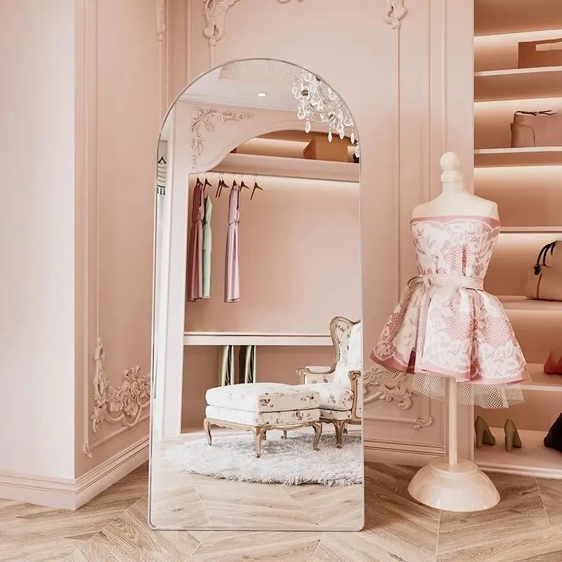 

Full-length mirror, thin, floor-to-ceiling mirror for bedroom girls