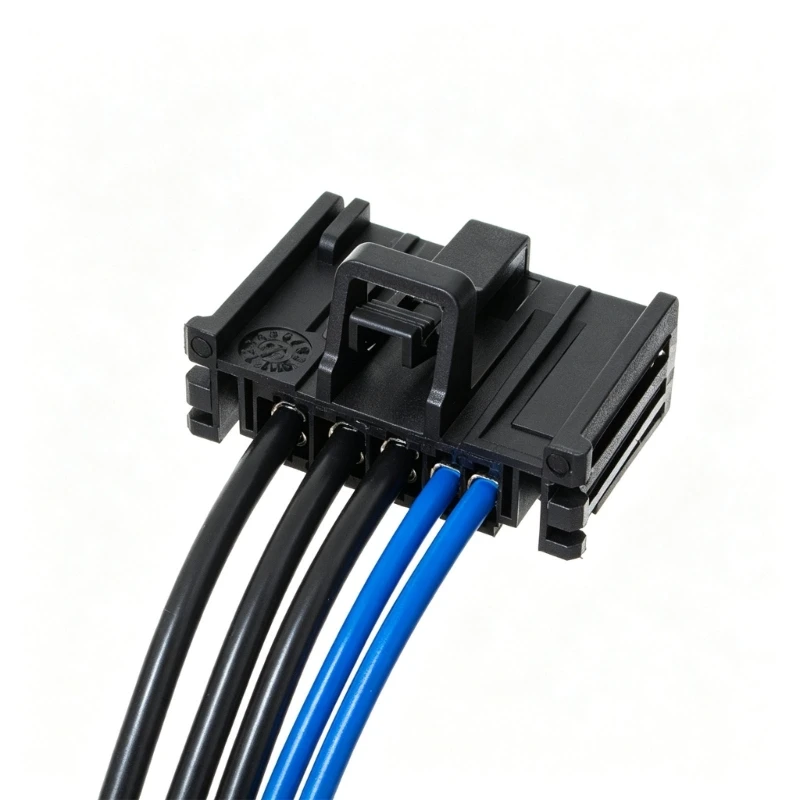 Blower Motor Resistor Wiring Harness with Molded Housing and 20 for Vehicle Heater Fan Circuit Service and Resistor