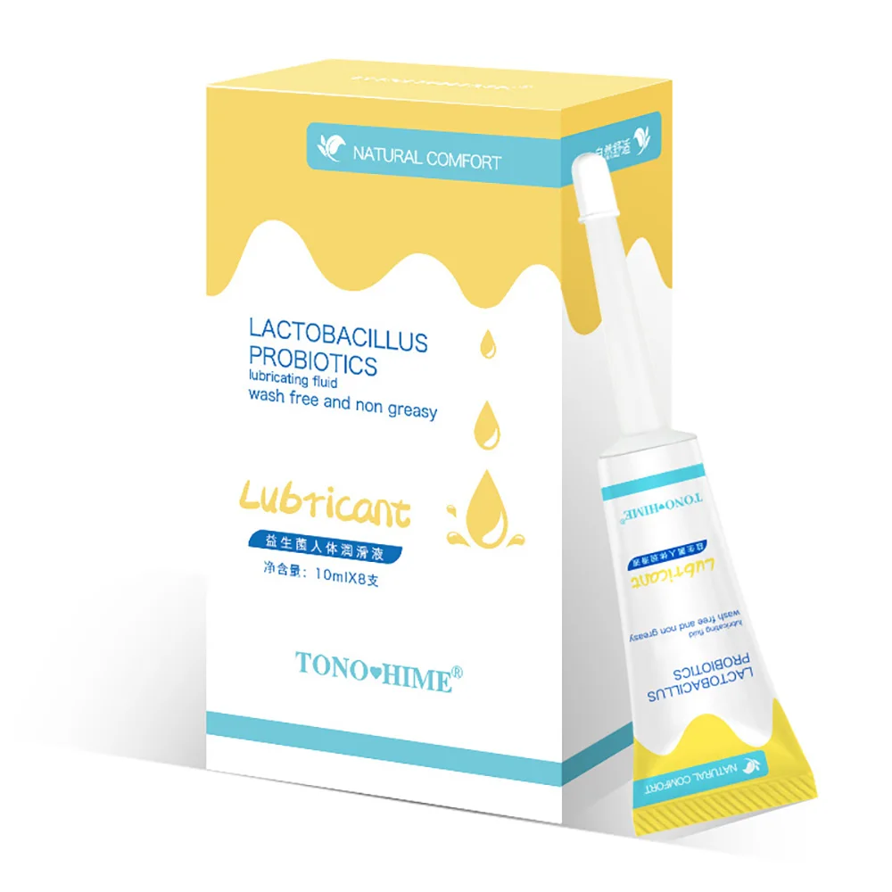 Water-Based Probiotic Personal Lubricant Long-Lasting Intimate Gel Couples Health Care Oil Smooth Formula Adult Wellness