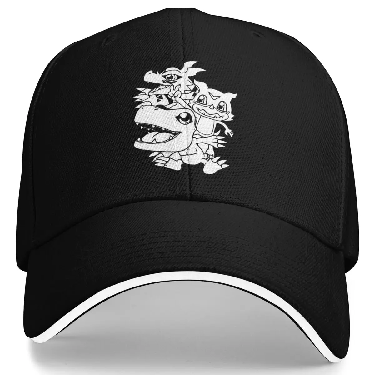 Digimon Anime Courage Casual Baseball Cap Running Hippie Hip Hop Hats Summer Hot Sale Unisex-Teens DIY Print Baseball Caps