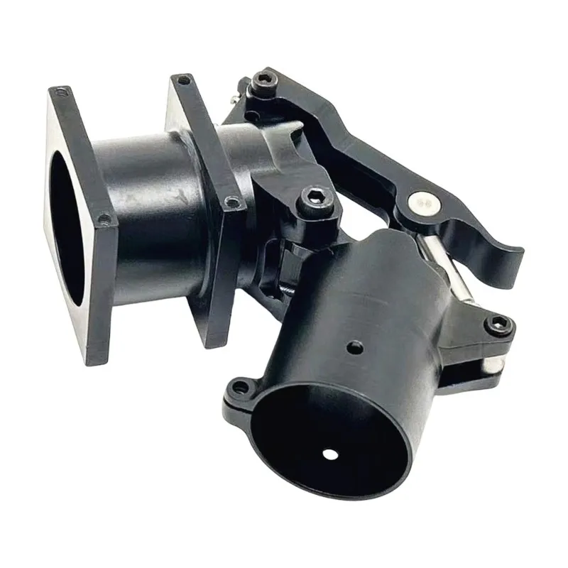 [NEW!A25P】 Carbon Fiber Tube 30Mm Horizontal Foldable Arm Connector Quick Release Foldable Joint Pipe Union Connection For RC