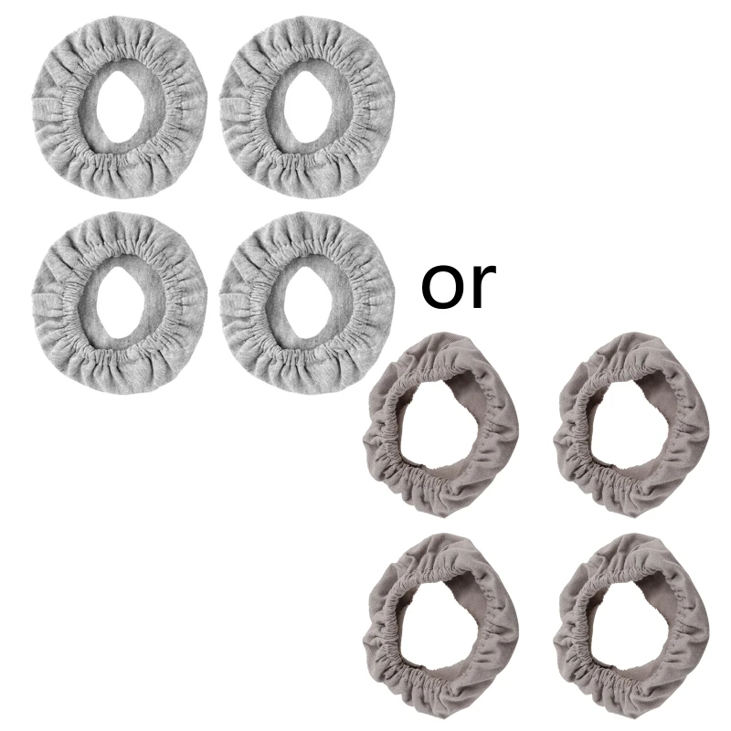 4 piezas de revestimientos de máscara CPAP de cara completa Cubiertas de máscara CPAP reutilizables Cubiertas de algodón suave