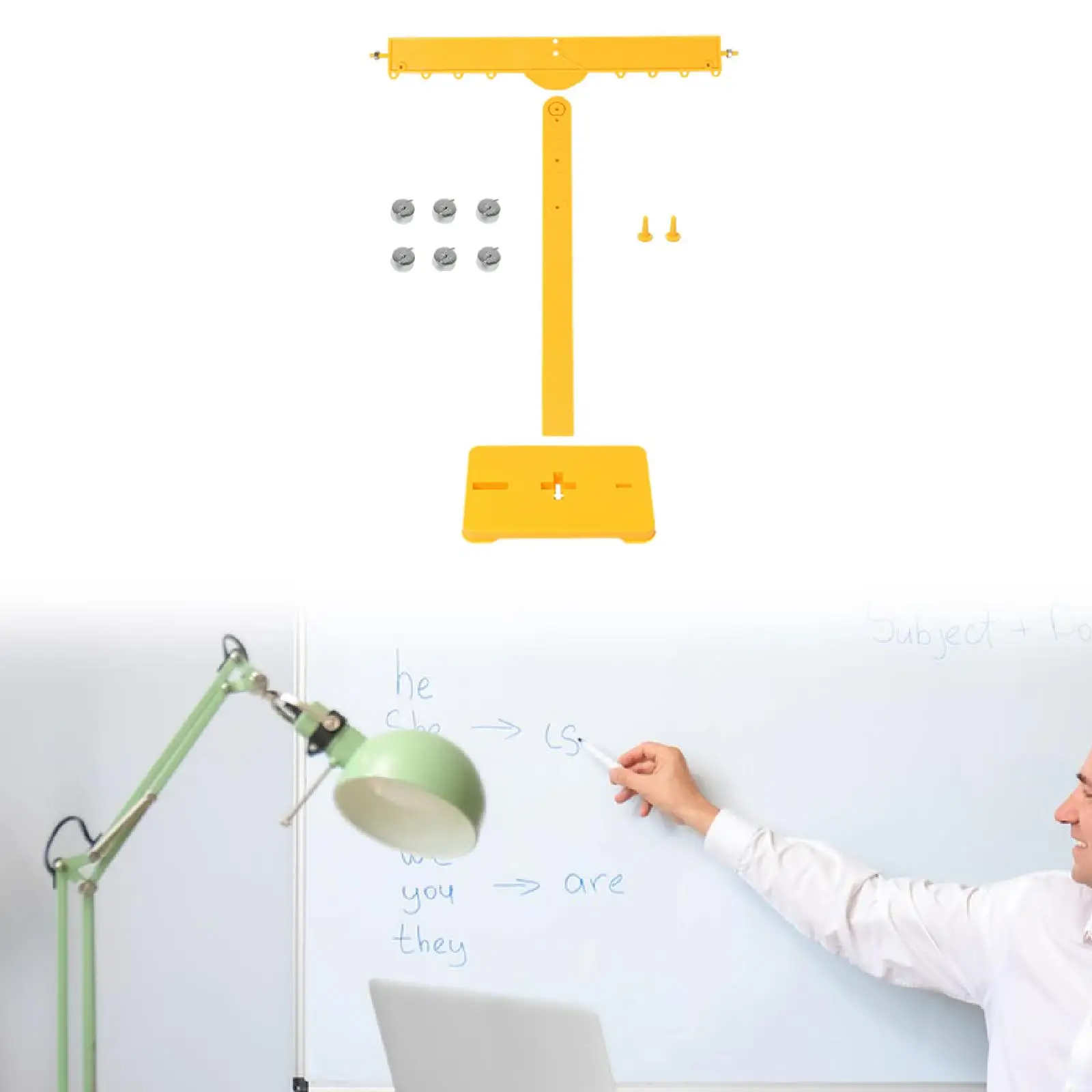 Lever Balance Demonstrator Physical Mechanics Lab Equipment Educational Toys Demonstrator Teaching Equipment for Students School