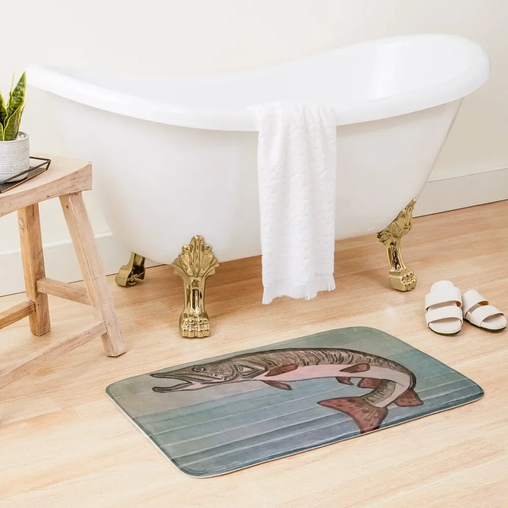

Muskie Bath Mat Anti Slip Bath Stickers House Entrance Mat
