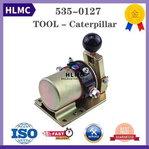 Construction Machinery Parts 535-0127 12V Emergency Starter Solenoid 5350127 for 1804A-12V Excavator Parts