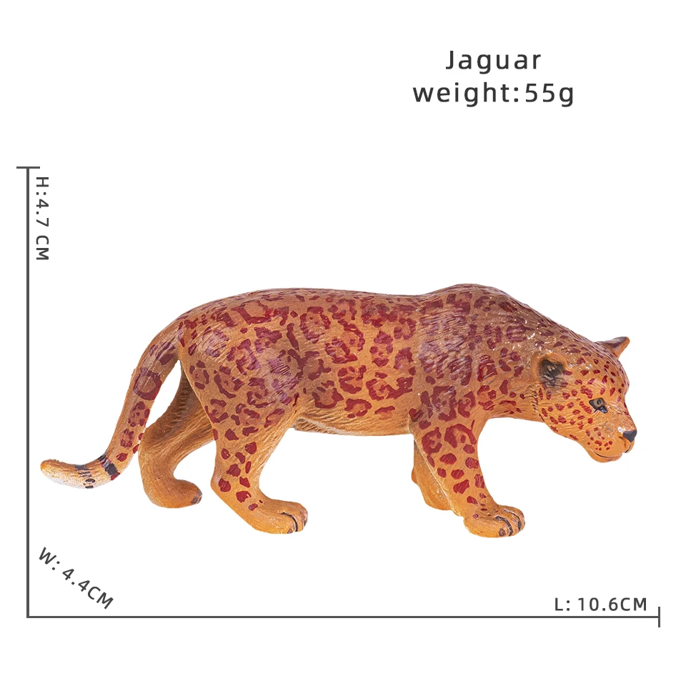 Afrikanische wilde Tiere Elefant Löwe Gepard Modells imulation große Mammut Action figuren PVC Lernspiel zeug für Kinder Geschenk – Detail 10