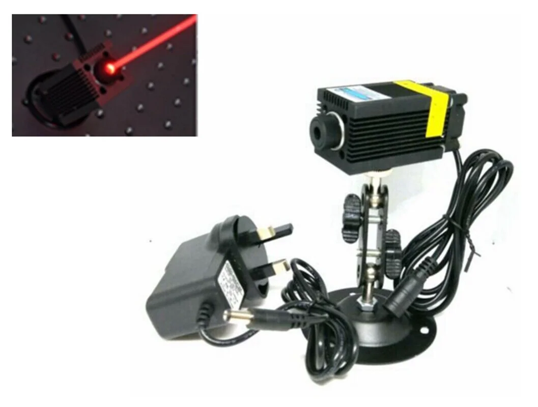 

Focusable 635nm 750mw/1200mw Red Laser Dot Laser Module DC 12V