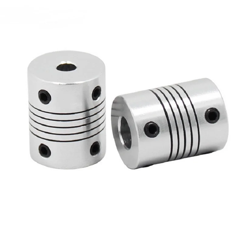 D19L25 Aluminium Motor Jaw Shaft Coupler Stepper Motor Coupler 3mm 4mm 5mm 6mm 7mm 8mm 10mm