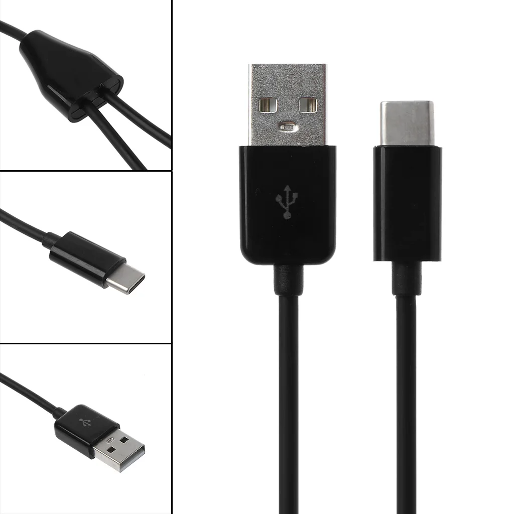 Cabo de carregamento rápido múltiplo, 2 em 1, USB para 2 USB C Connector, Dropship