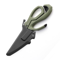 Premium Fishing Cutting Scissors Heavy Duty Kitchen  with Detachable Blades Stainless Steel Multi-function Poultry Shears