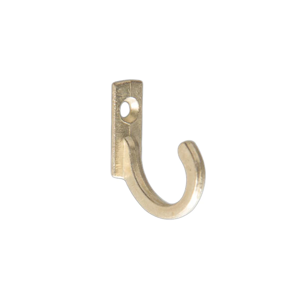 

10PCS Mini Hooks Retro Wall Mounted Zinc Retro Cloth Hanger Alloy Durable Cloth Hangers Single Prong Bath Accessories