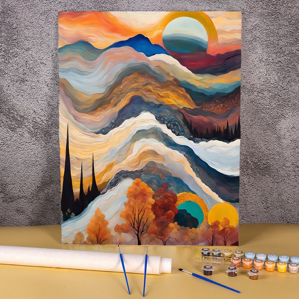 Mountain Abstract P… - image