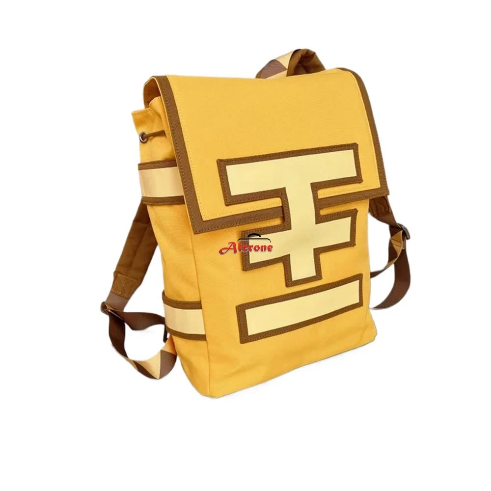 Anime GON Cosplay FREECSS Backpack Hunter Student Yellow Backpack Shoulder Bag Teenager Casual Travel Rucksack