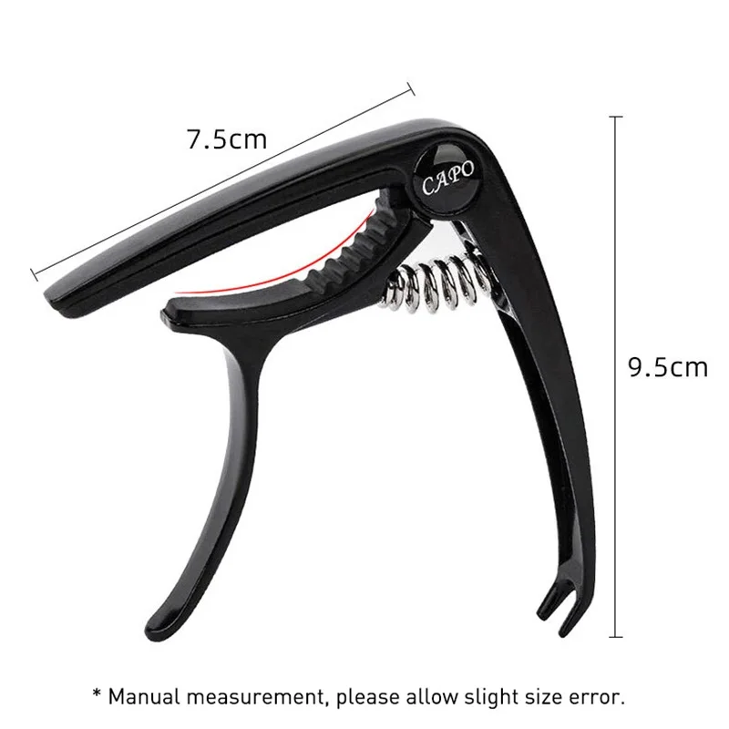 Guitar Capo Metal 1PCS Aluminum Alloy Guitar Tuner Clamp Professional Key Trigger Capo for Acoustic Electric Musical Instruments