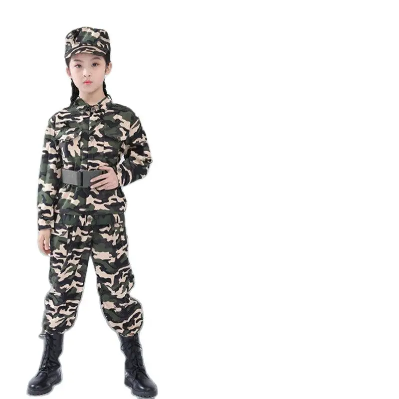 Low Price Boys Girls Hot Sale Policer Pilot Cosplay Costume Halloween Kid with Accessories