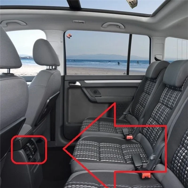 Grille de sortie de climatisation 1TD 819 203 1T0819203A, Instrument de Console centrale de voiture Border-A08Q