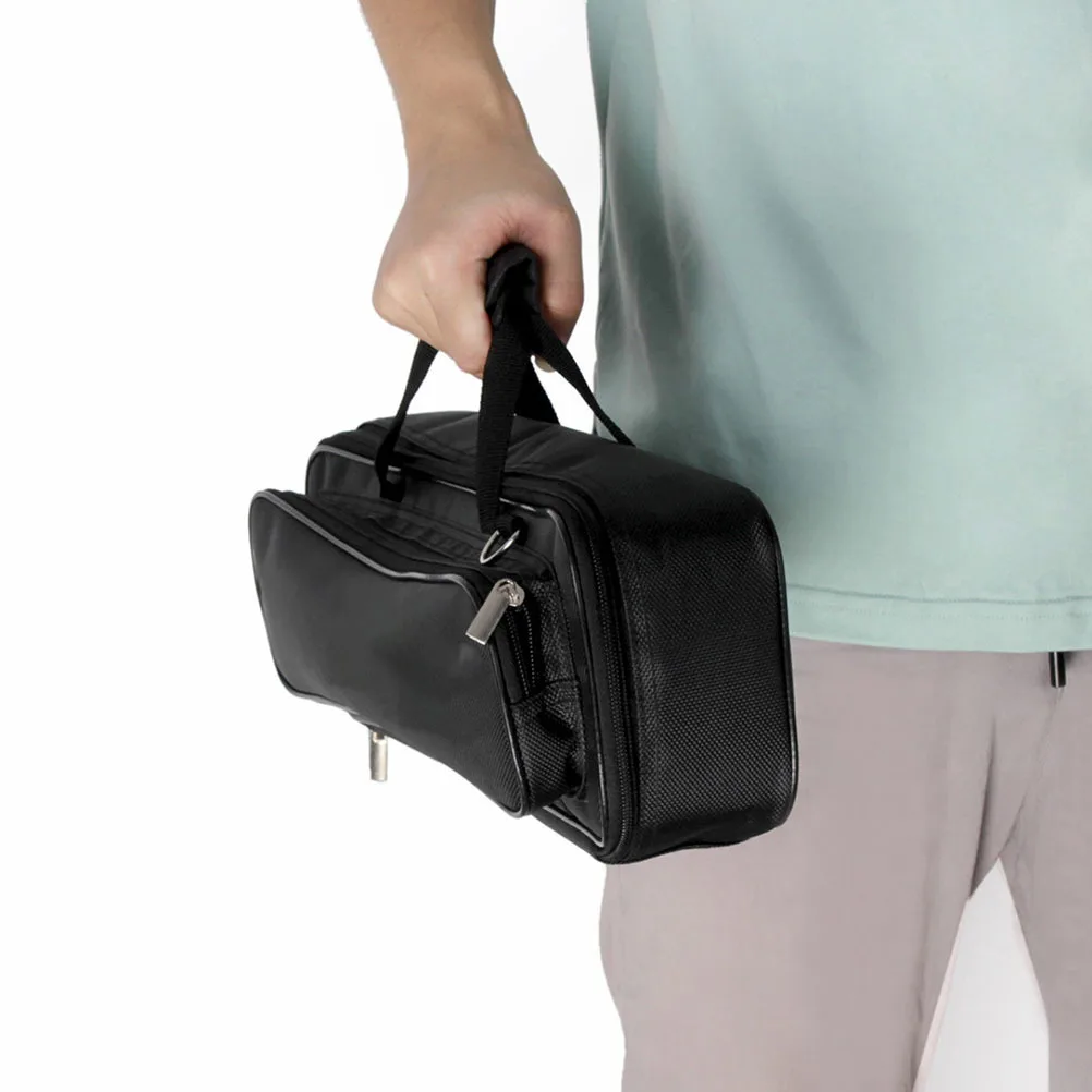 Oxford Cloth Flute Bag Thick Padded Portable Carrying Case Shoulder Strap Flute Storage Holder Compatible with 16 Hole 17 Hole