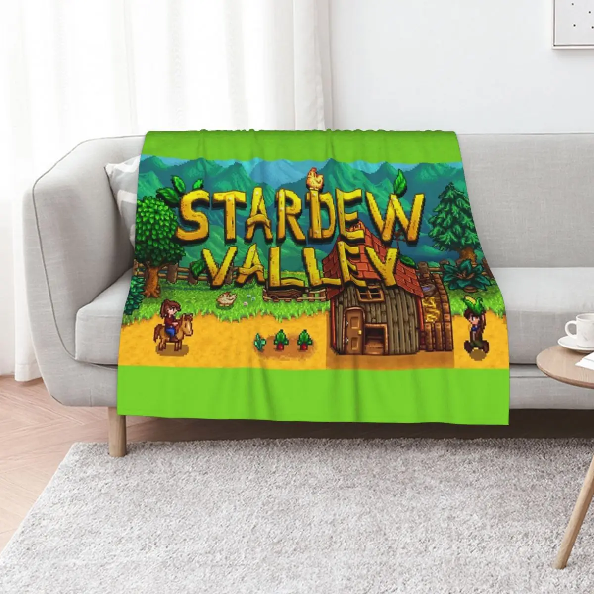 Stardew Valley Intro Throw Blanket Summer for winter Luxury Designer Thermals For Travel Decoratives Weighted Blankets