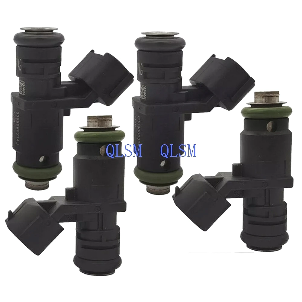 

4 шт. топливных форсунок 036906031AJ для Volkswagen Polo 2006-2017, Golf 2006-2013 1.4L