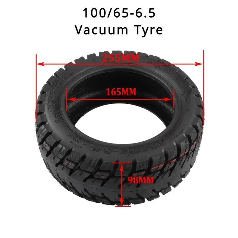 Ulip 11 Inch 100/65-6.5 Tubeless Tire 90/65-6.5 Jelly glue anti puncture vacuum tire Off-Road  scooter accessories