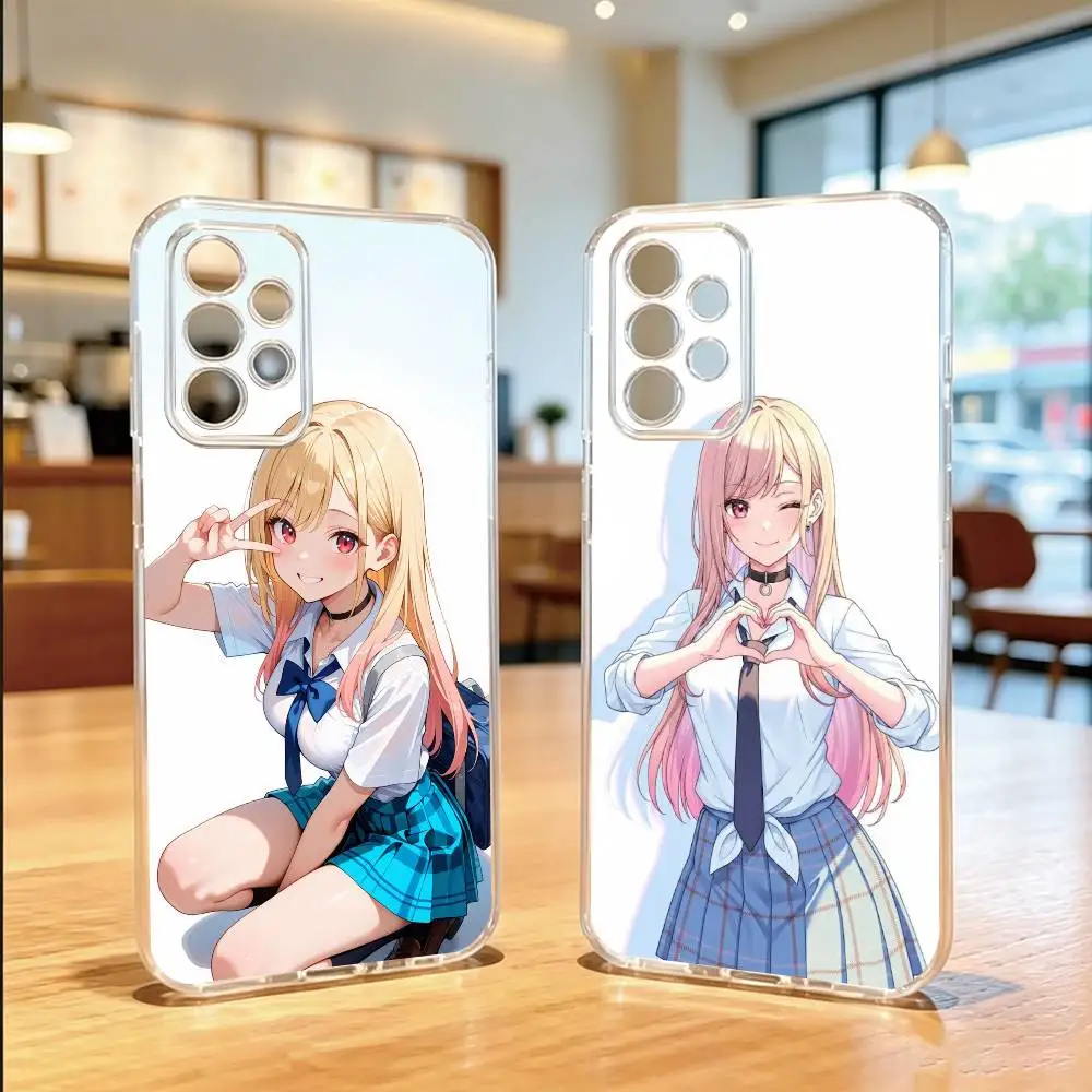 My Dress Up D-Darling M-Marin K-Kitagawa  Phone Case For Samsung S25,S24,S21,S22,S23,S30,Ultra,S20,Plus,Fe Transparent Cover