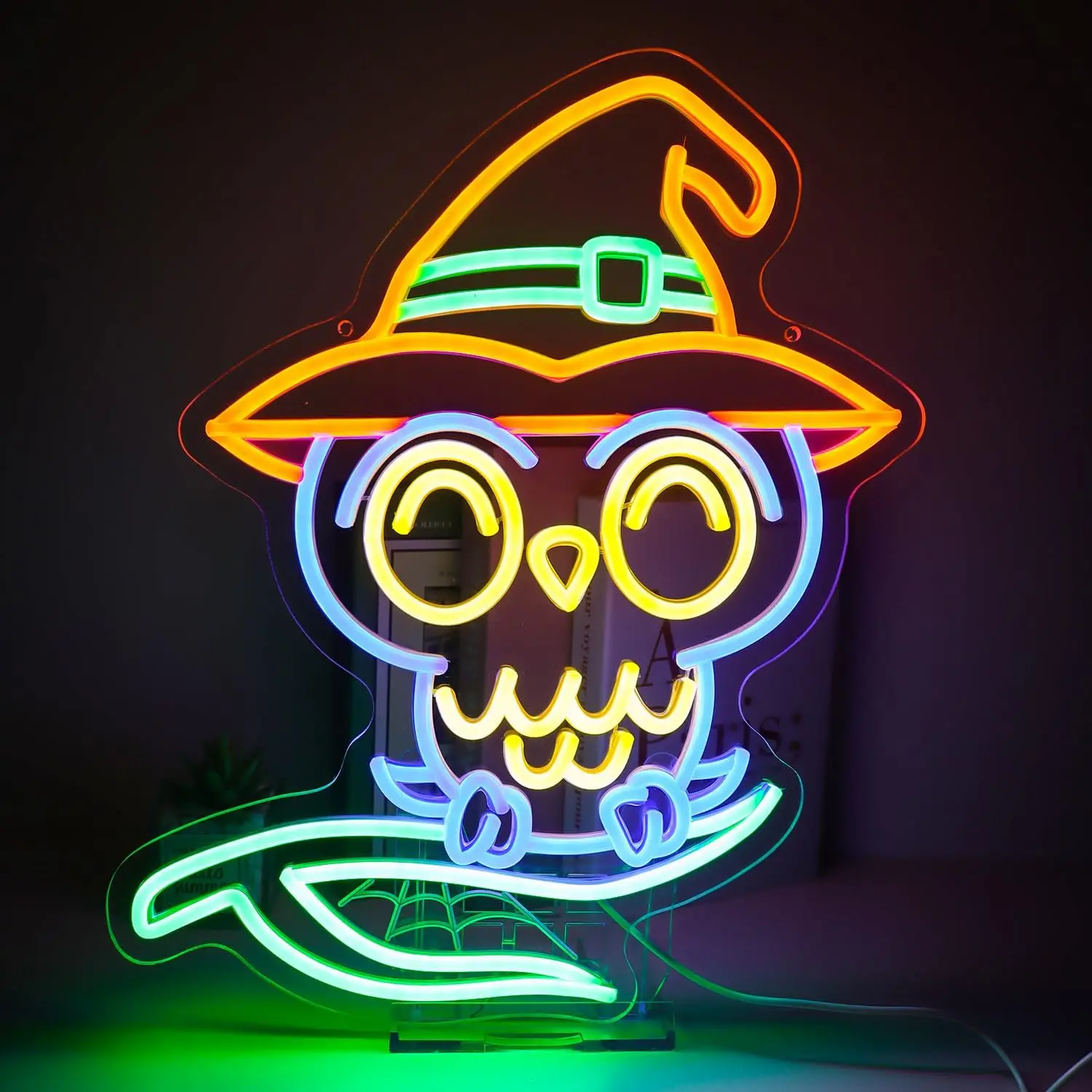 

Owl Neon Sign USB LED Neon Light for Magic Party Bar Garage Gaming Room Bedroom Decorations Birthday Gift Art Wall Light