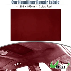 UXCELL Suede Headliner Fabric 162x152cm 203x152cm 243x152cm Foam Backed for Car Interior Roof Repair Replacement 11 Colors