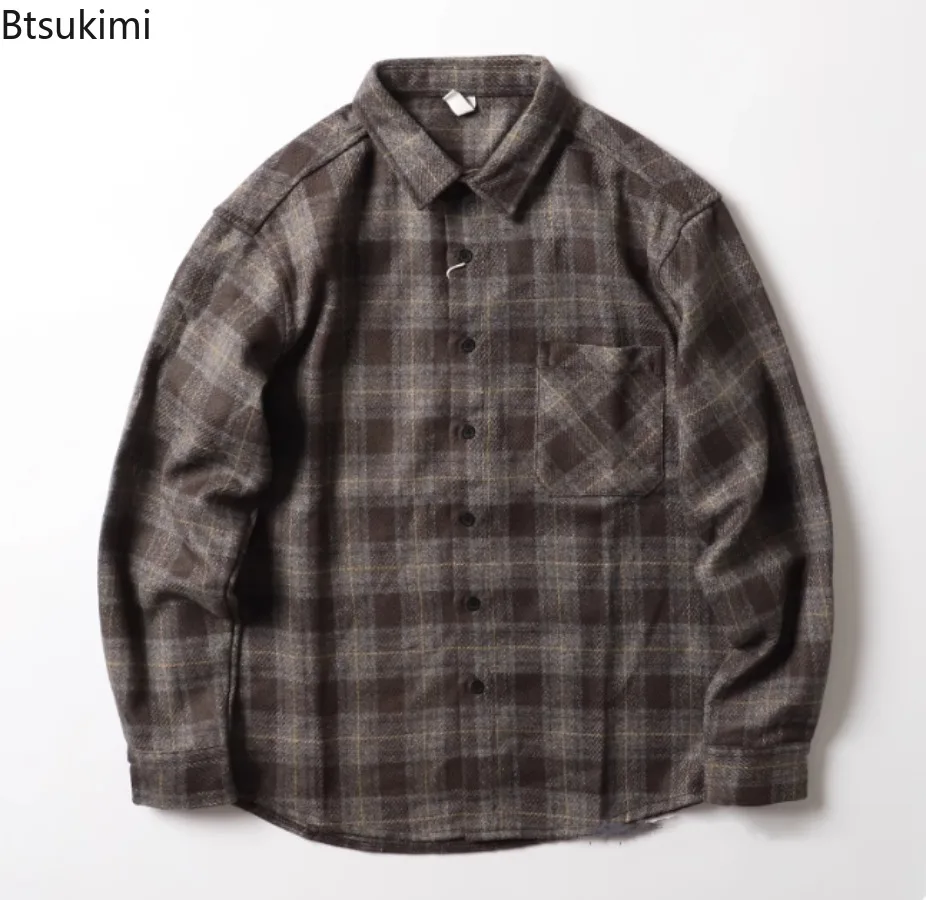 Рисунок 4 - Осень-зима, модная клетчатая рубашка высокого качества