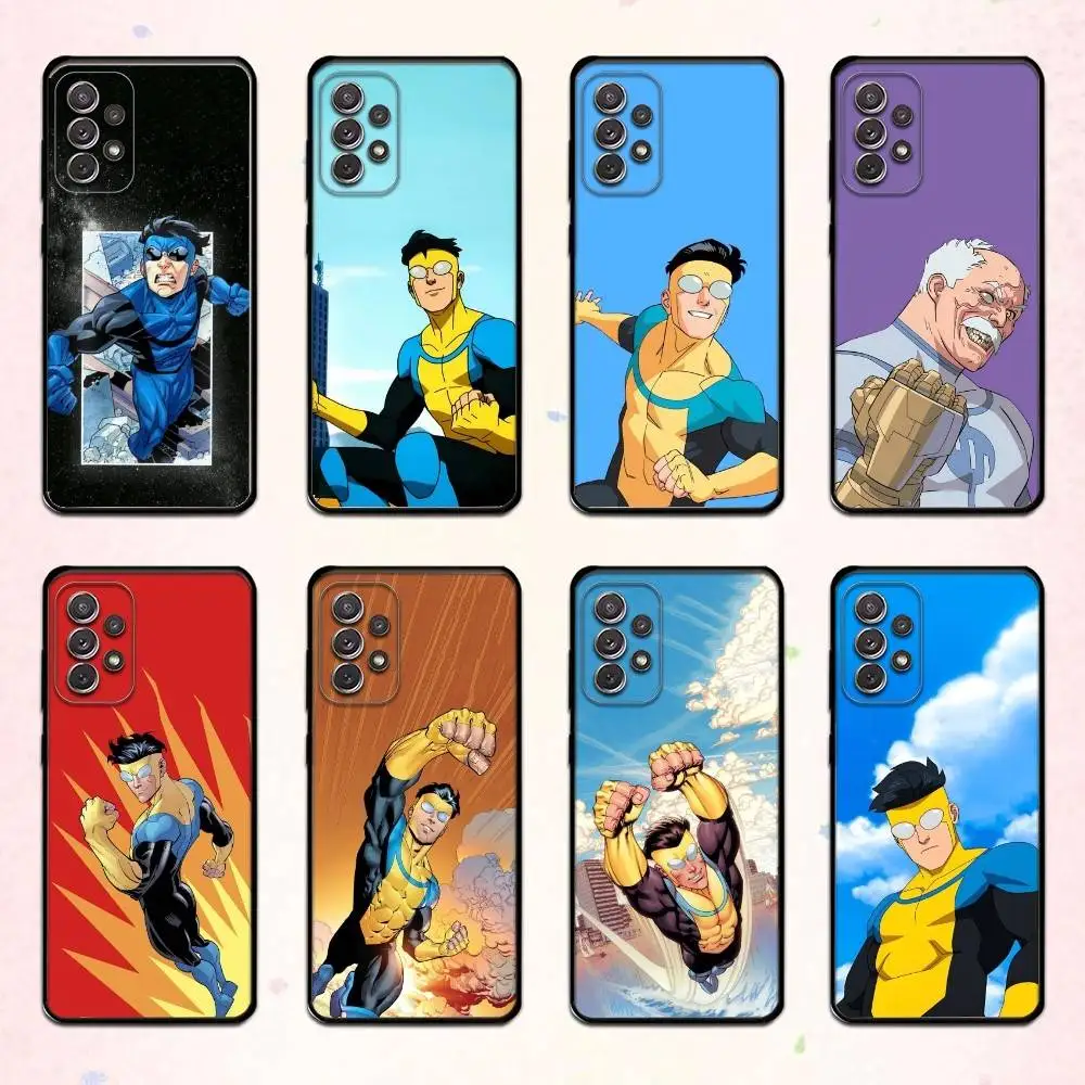 

Brutal I-Invincible B-Battle Phone Case For Samsung S 25,24,23,22,30,21,10,9,Ultra,Plus,Lite,FE,4,5 G Soft Black Case