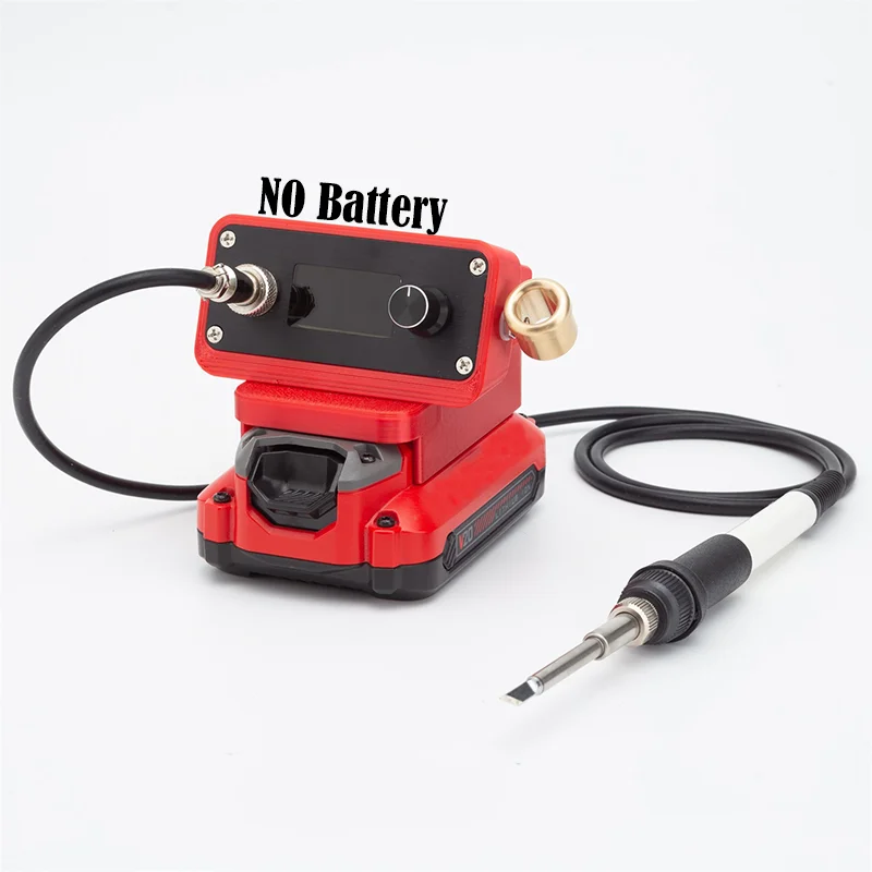 For Craftsman V20 lithium battery T12 soldering iron station suitable for DIY and wire soldering (NO Battery）