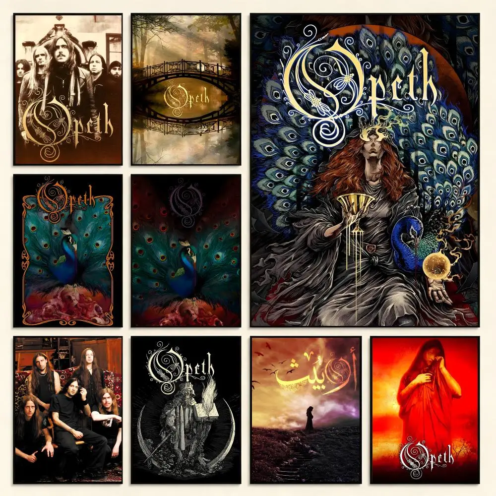 Brooding Progressive Band O-Opeth Poster Series Print Unframed Aesthetic Wall Decor Gift Living Room Bedroom