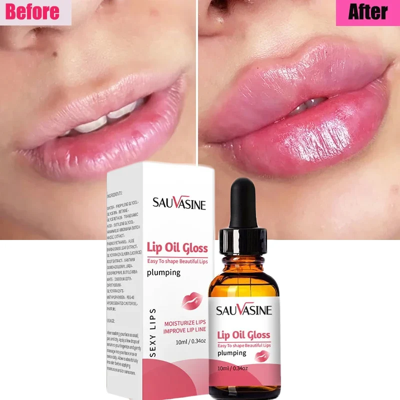 

Long Lasting Volumising Lips Serum Plumper Repairing Reduce Fine Lines Fuller Filler Bigger Pulp Lips Moisturizing Care Essence