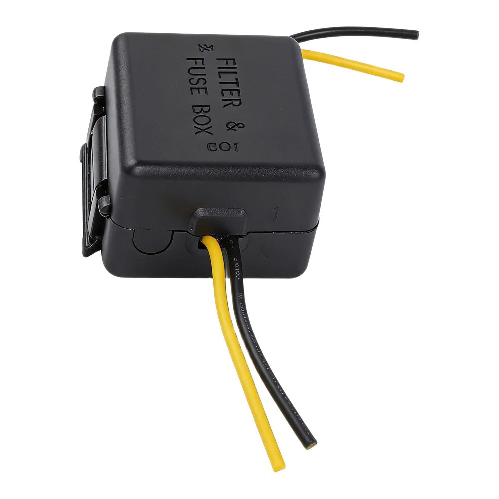 12V Power Signal Filter Exquisite Parts Repair Replacement Spare Stereo Automotive Car Easy Installation Study