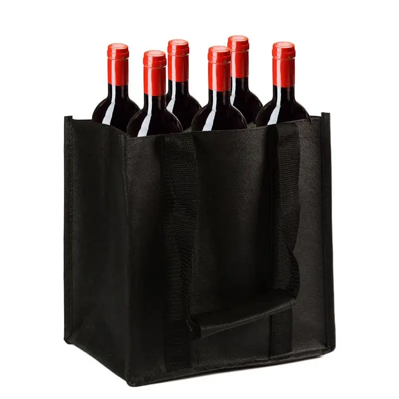 Wine Totes And Carriers Reusable Wine Carrier Bag For Travel Secure Wine Carrying Bag For Travel Wine Bags For Transporting