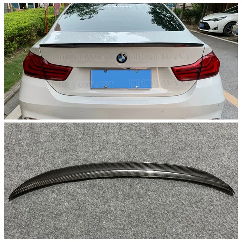P Style ABS Rear Roof Spoiler Trunk Lip Wing For BMW F32 4 Series 2 Door Coupe 2014 2015 2016 - UP 420i 428i 430i