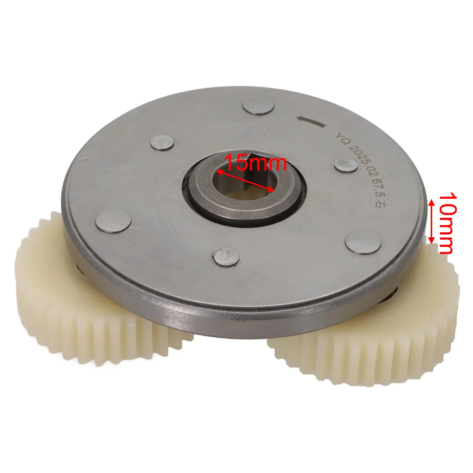 35T 36T Gear Clutch Gear Motor Replacement Nylon And Metal Material Planetary Wheelbase 58mm Clutch Outer Diameter 88mm