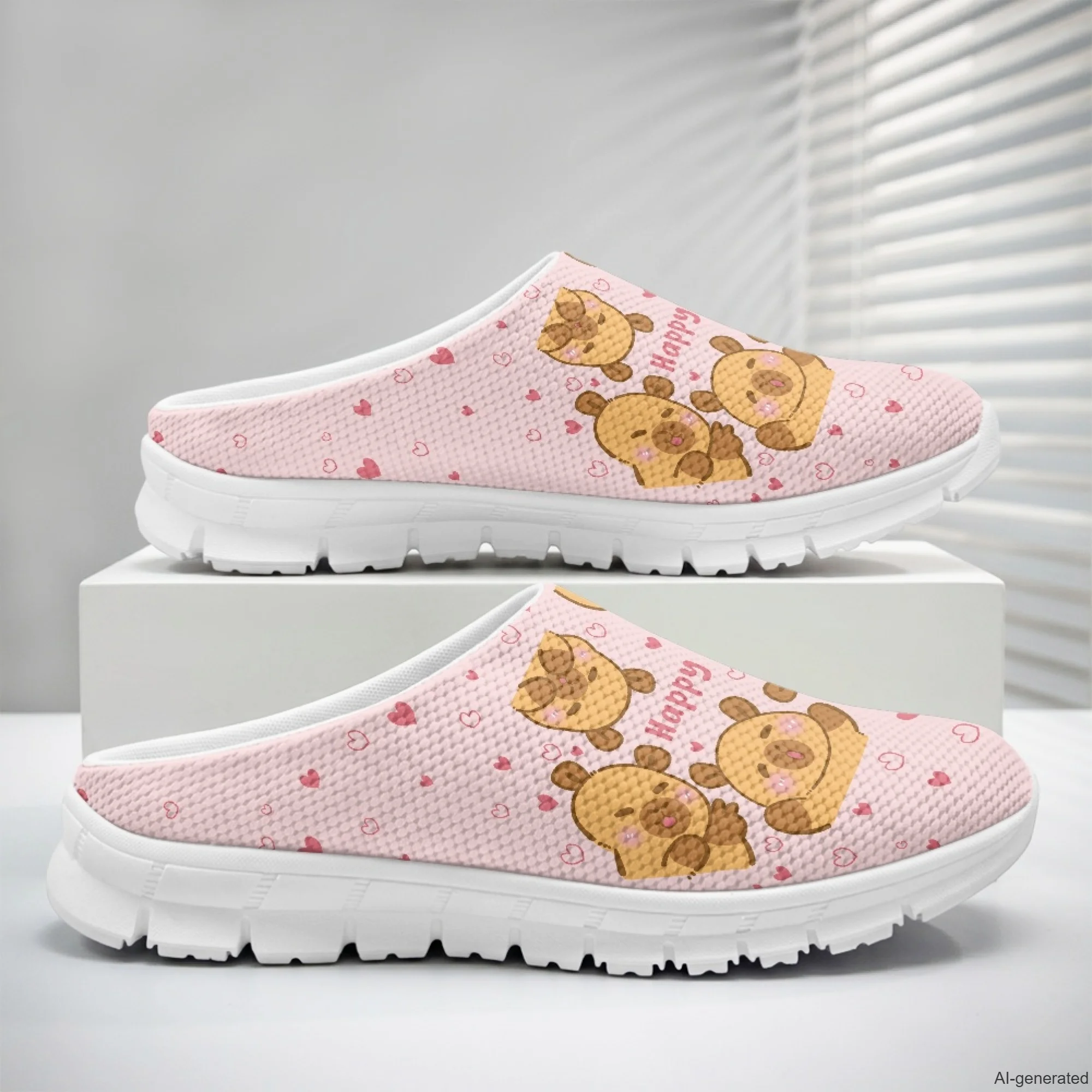 XIXIRIMIDO Women's Slippers Nurse Shoes Women's Sandals capybara Print Sapatos Femininos Elegante Man Shoes Chinelo 35-48
