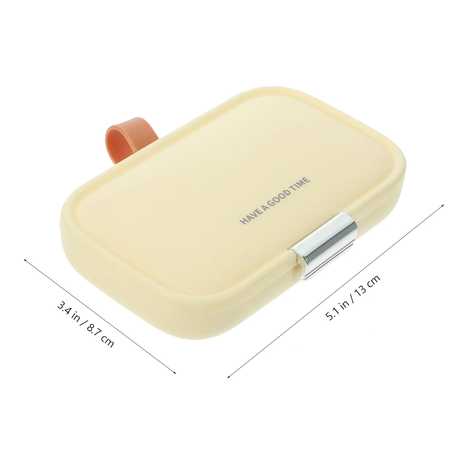 Portable Resistant Medicine Storage Box Organizer Tablets Holders For Adult Weekly Compact Pill Independent Compartments