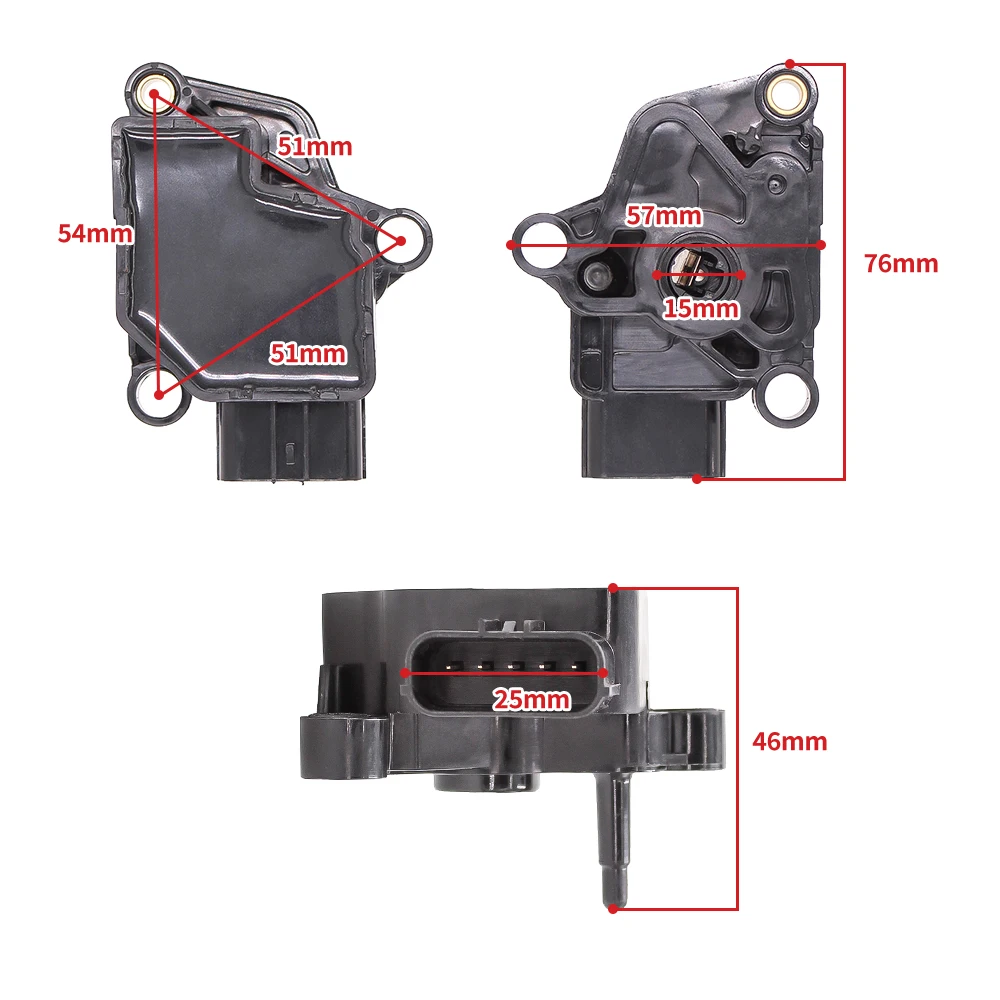 TPS for HONDA CG150/CBR250/CBF125/CBR125 / CBR150R / KITACO 34MM / FORZA300/TITAN 09-10 16060-KWF-941 Throttle Position Sensor